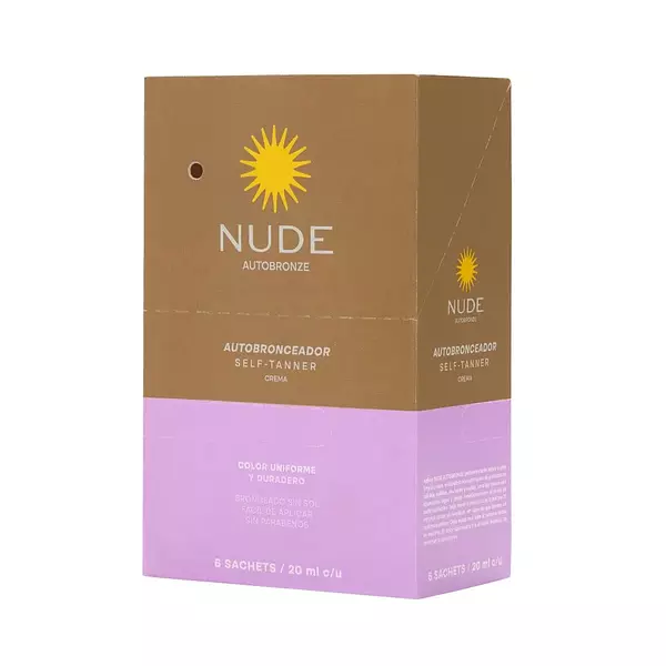 Autobronceador Nude X6 Sachets De 20ml