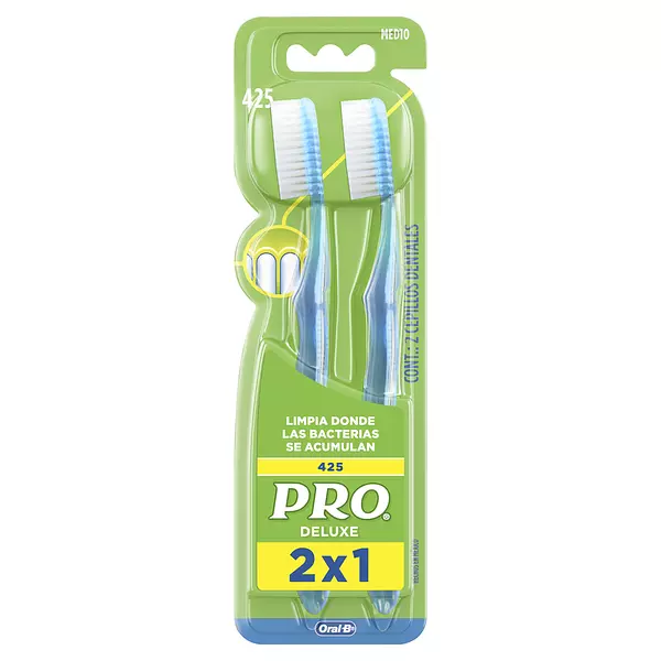 Cepillo De Dientes Pro Deluxe X2 Unidades