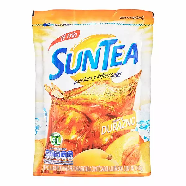 Suntea De Durazno De 9l