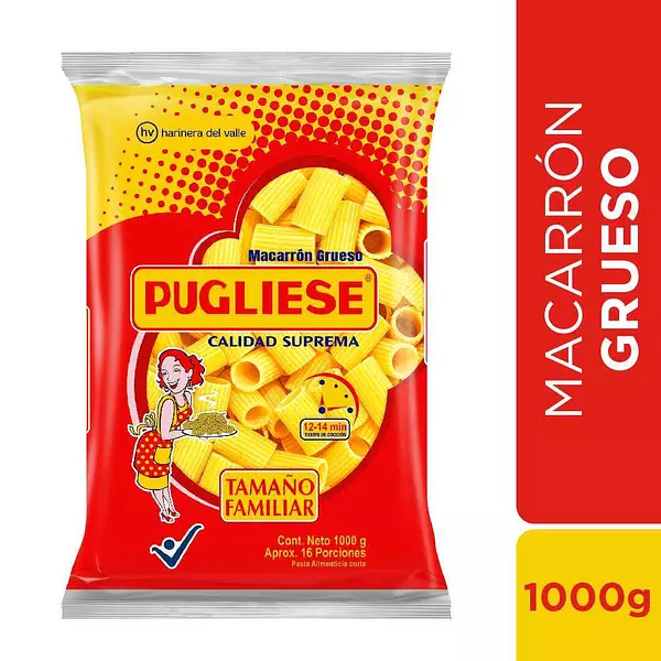 Pasta Pugliese Macarron X 1000g