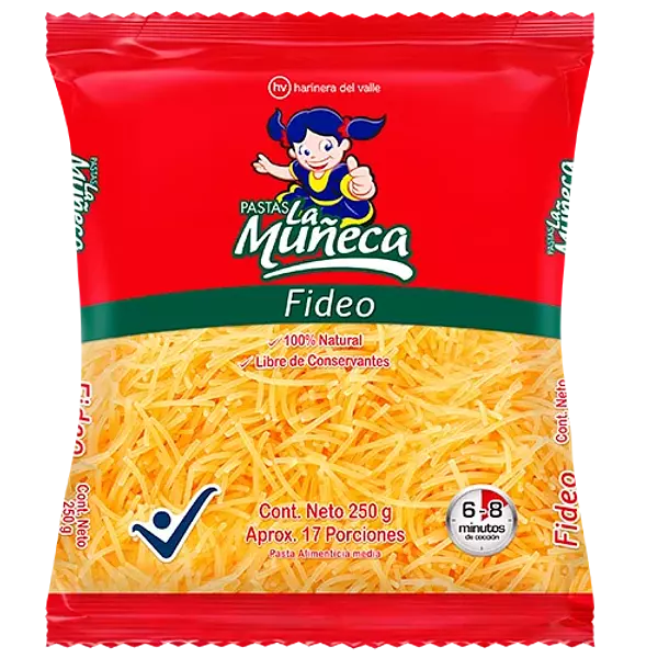 La Muñeca Pasta Fideo X125g