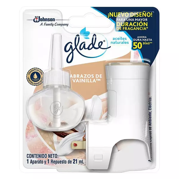 Glade Aceite Abrazos De Vainilla Eléctrico