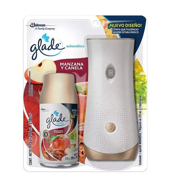 Glade Manzana Canela Automático + Aparato