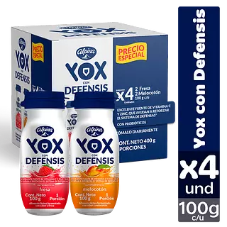 Yox Con Defensis Caja Surtida De 4 Unidades