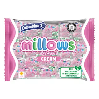 Millows Individual Cream De 50 Unidades