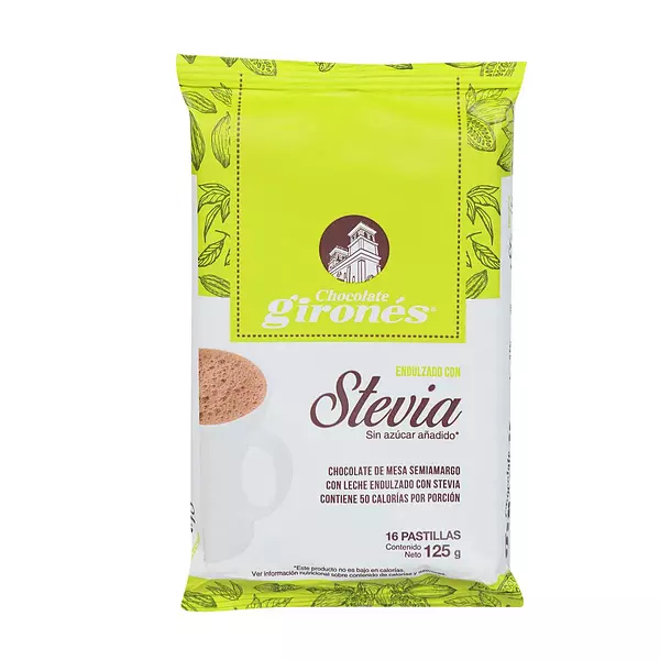 Chocolate Girones Light Con Stevia De 125g