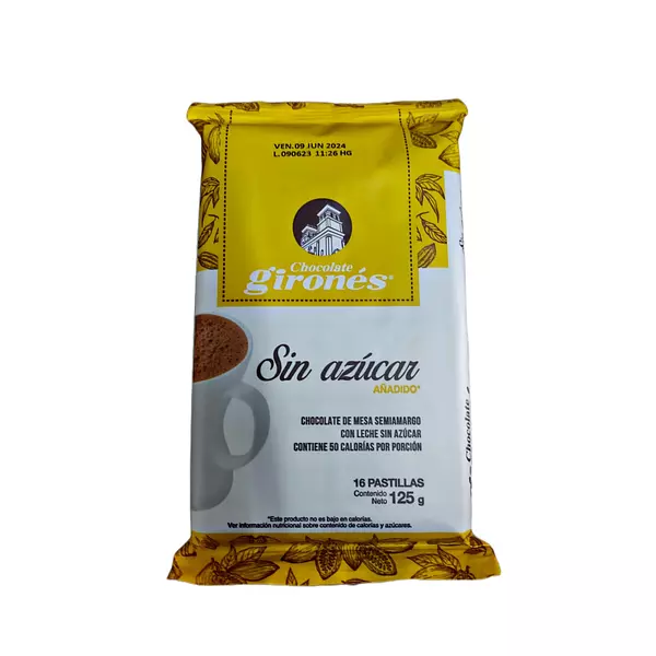 Chocolate Girones Light Clasico De 125g