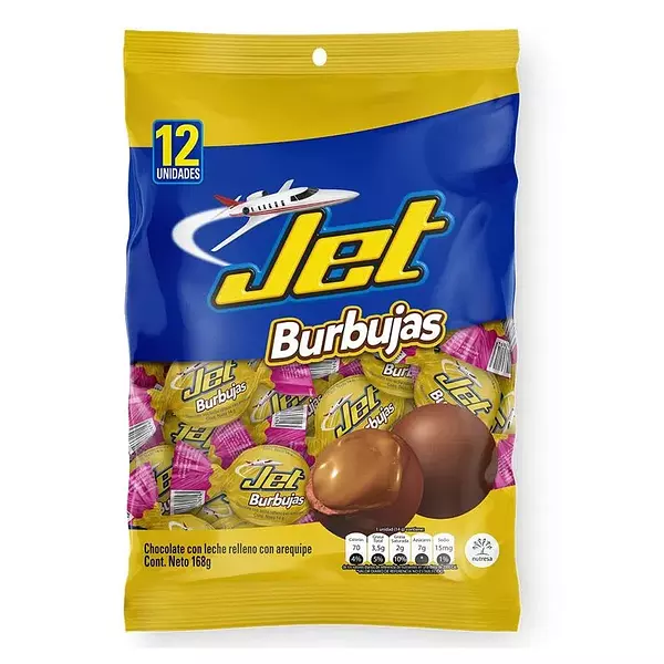 Jet Burbujas Bolsa X12 Unidades