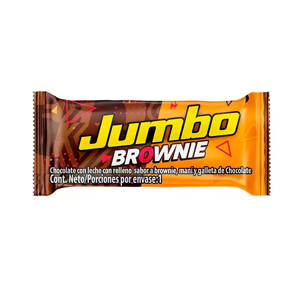 Jumbo Brownie De 18g