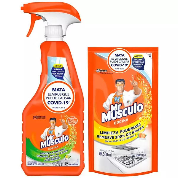 Mr Musculo Cocina Gatillo Doypack De 500ml