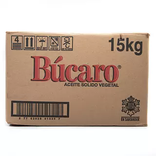 Aceite Solido Bucaros De 15 Kilogramos