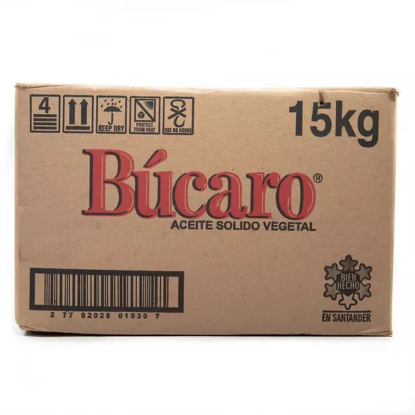 Aceite Solido Bucaros De 15 Kilogramos