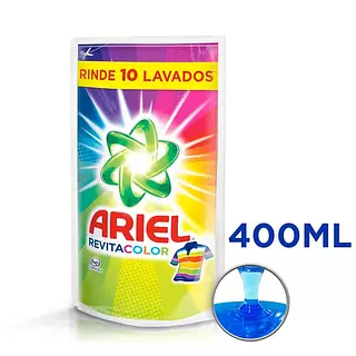 Ariel Liquido Revitacolor Doypack De 400ml