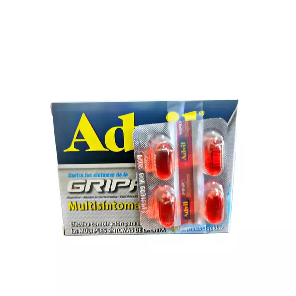 Advil Gripa Multisintomas X 20 Capsulas