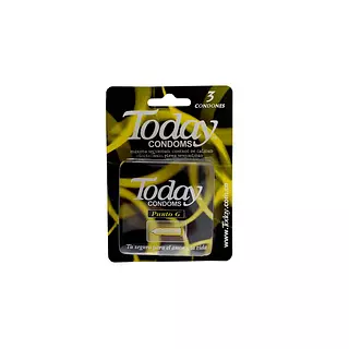 Preservativo Today X 3 Punto G