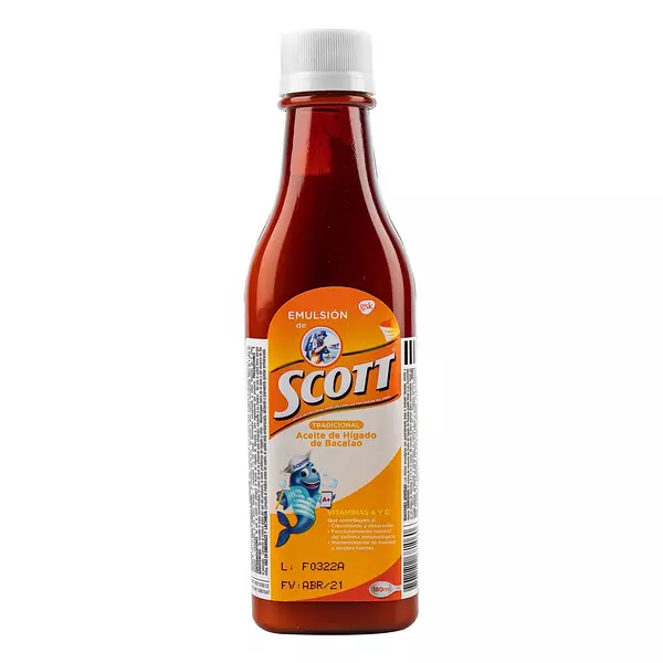 Emulsion De Scott De 180ml Tradicional