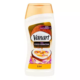 Vanart Shampoo Liso De 600ml