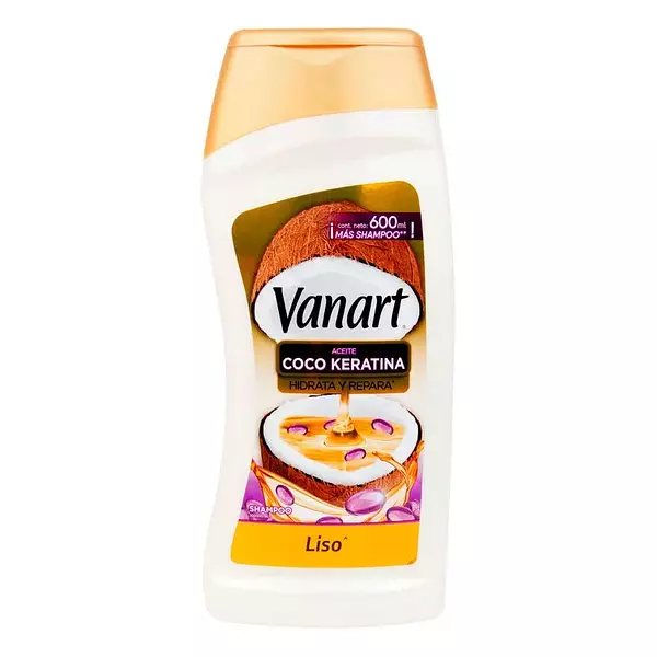 Vanart Shampoo Liso De 600ml