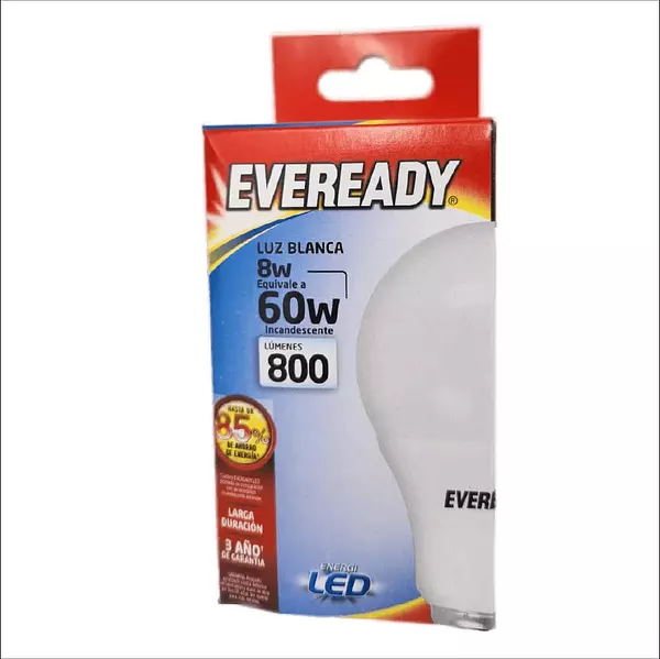 Bombillo Eveready Led 8w