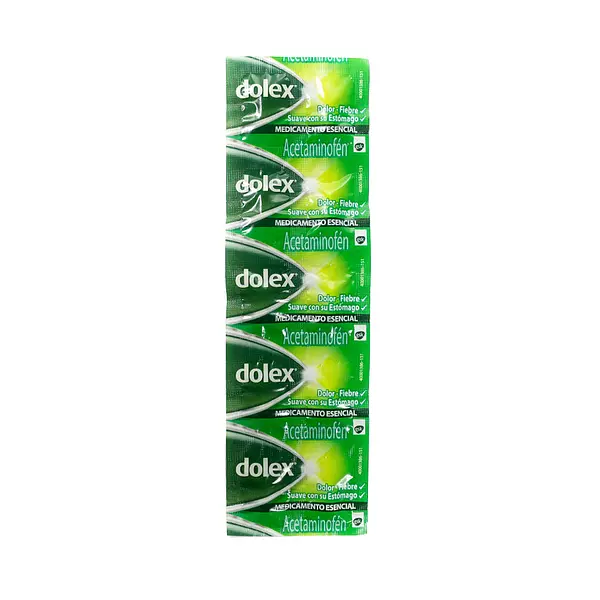 Dolex Adulto 500g Tira X 10 Unidades