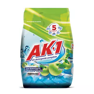 Ak-1 Jabon En Polvo Manzana Bolsa De 3900g
