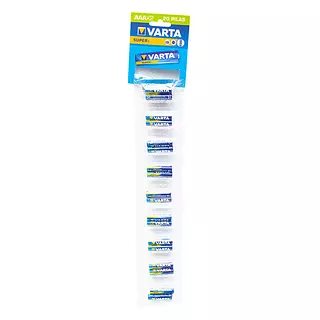 Pila Varta Aaa Tira X 10 Pares
