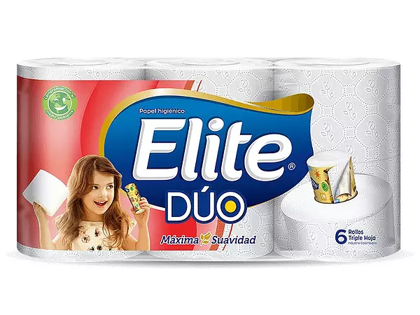 Papel Higienice Elite Dúo X 6